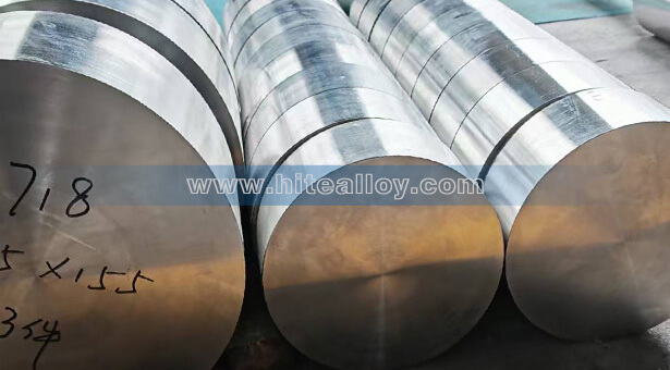 ASTM B637 Inconel 718 precipation hardened round discs, hardess over 41HRC, UT test 100% passed.
