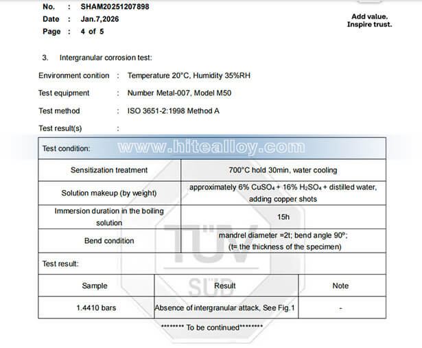 1.4410 / F53 /UNS32750